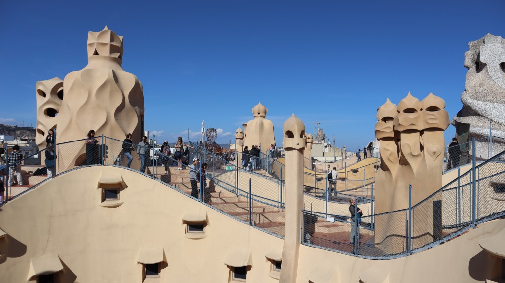 Casa Mila rooftop